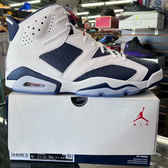 Air Jordan 6 Retro Olympic Size 12 - Picture 2 of 9